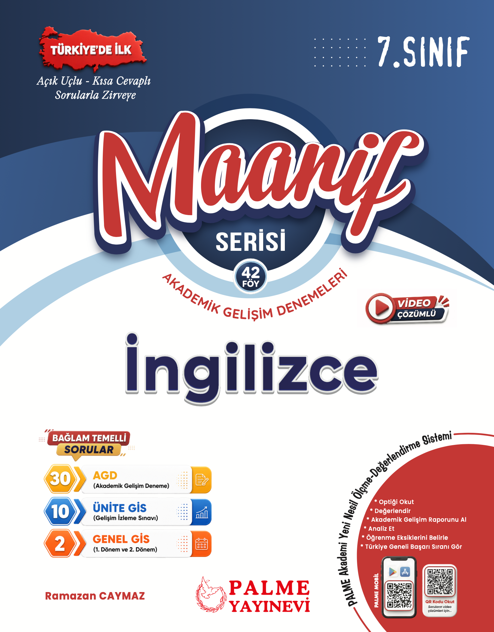 7. SINIF MAARİF İNGİLİZCE AKADEMİK GELİŞİM DENEMELERİ